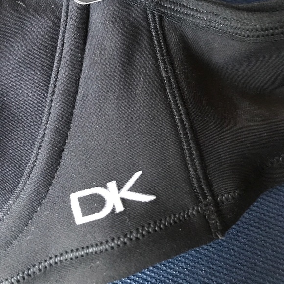 NWT Donna Karan Active Sport Unlined Underwire Bra 35137 Black - Picture 3 of 8